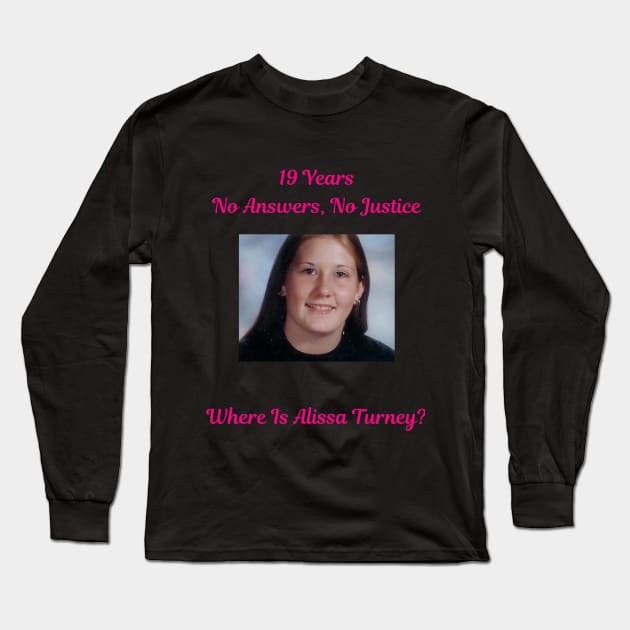 Justice for Alissa Fundraiser Long Sleeve T-Shirt by Mad Ginger Entertainment 